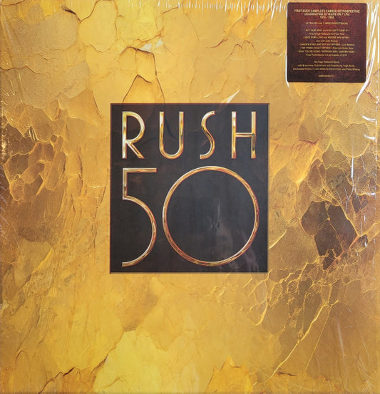 RUSH - RUSH 50 : 7LP BOX SET + BOOK (180-GRAM) - LP