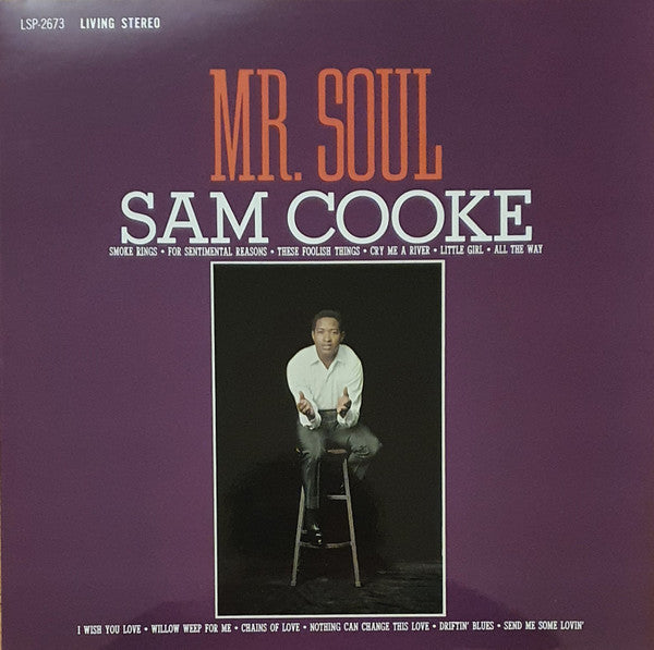 COOKE, SAM - MR SOUL : YELLOW/BLUE SPLATTER - LP