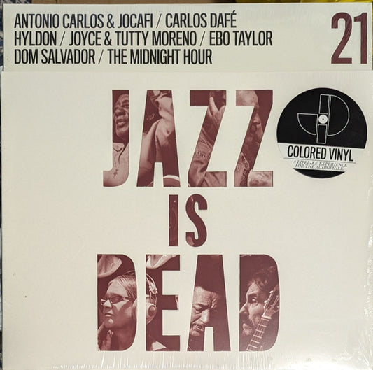 YOUNGE, ADRIAN / ALI SHAHEED MUHAMMAD - JAZZ IS DEAD 021 (VARIOUS) : RED VINYL - LP