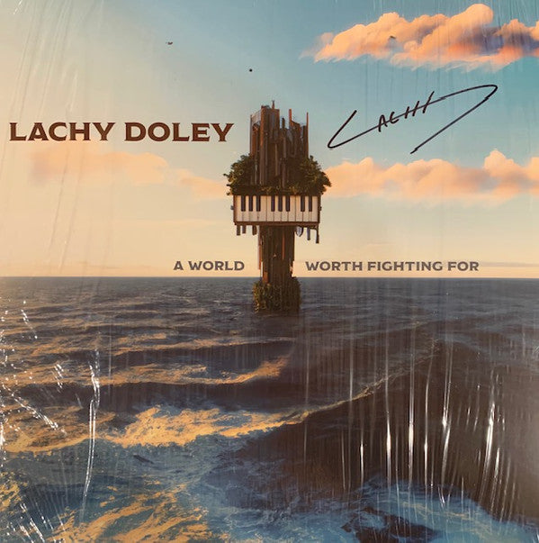 DOLEY, LACHY - WORLD WORTH FIGHTING FOR : BLUE VINYL - LP