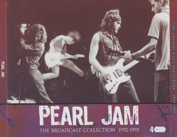 PEARL JAM - BROADCAST COLLECTION 1992-1995: 4CD - CD