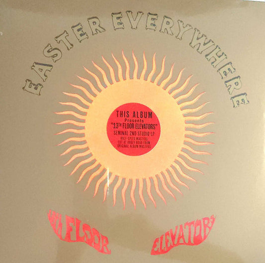 13TH FLOOR ELEVATORS - EASTER EVERYWHERE : HALF-SPEED MASTER - LP