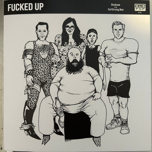 FUCKED UP - DISABUSE : TRANSLUCENT EMERALD VINYL - 7