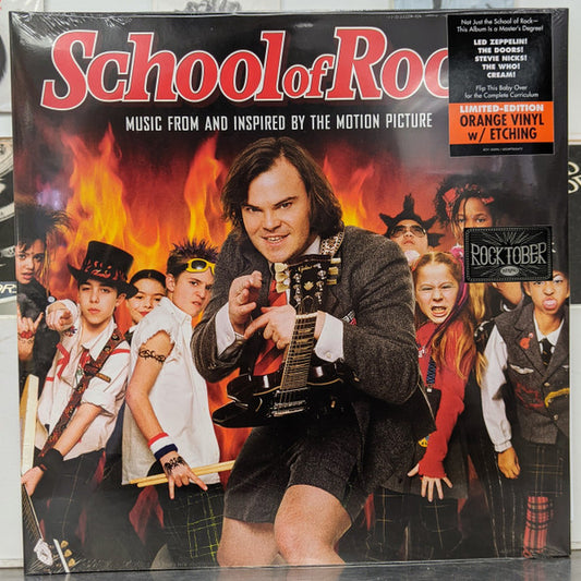 SCHOOL OF ROCK - SOUNDTRACK : ORANGE VINYL (2LP) - LP