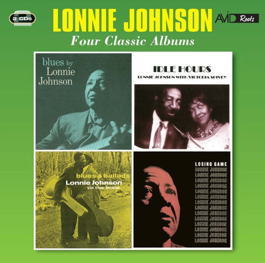JOHNSON, LONNIE - FOUR CLASSIC ALBUMS VOL 1 : 2CD - CD