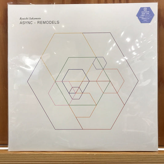 SAKAMOTO, RYUICHI - ASYNC REMODELS + 1 : 2LP JAPANESE PRESS - LP