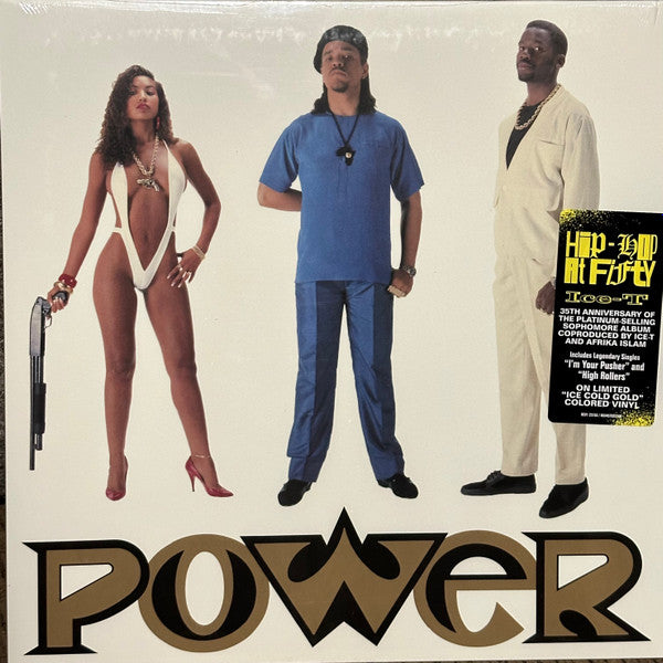 ICE-T - POWER : ICE COLD GOLD VINYL - LP