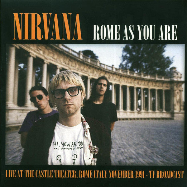 NIRVANA - ROME AS YOU ARE (PINK VINYL) - LP