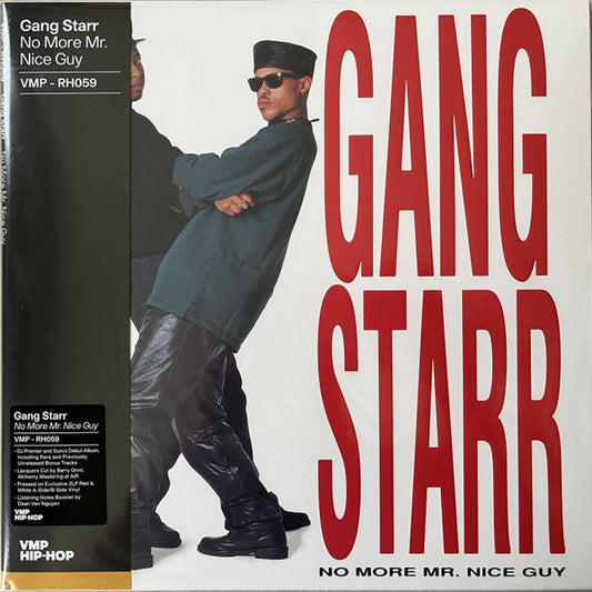 GANG STARR - NO MORE MR. NICE GUY: RED & WHITE 2LP - LP