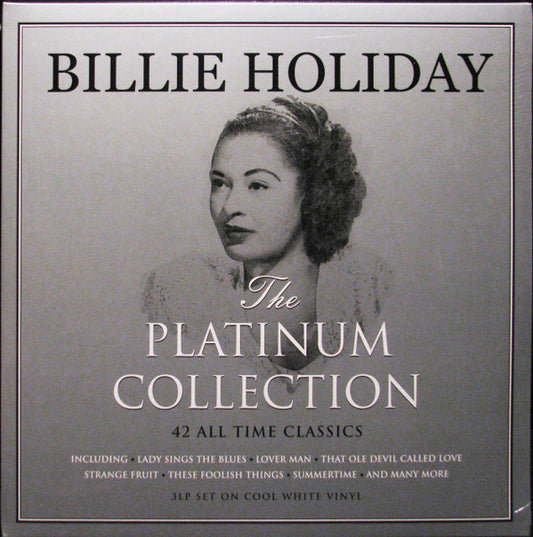 HOLIDAY, BILLIE - PLATINUM COLLECTION : 3LP WHITE VINYL - LP
