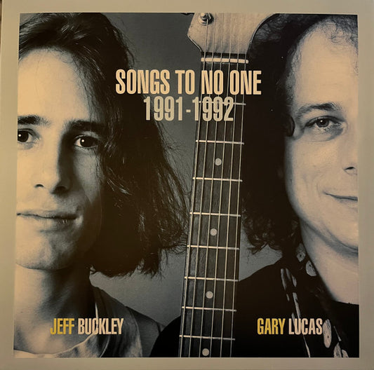 BUCKLEY, JEFF / GARY LUCAS - SONGS TO NO ONE : BLUE & WHITE 2LP SET - LP