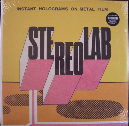 STEREOLAB - INSTANT HOLOGRAMS ON METAL FILM : BLACK - LP