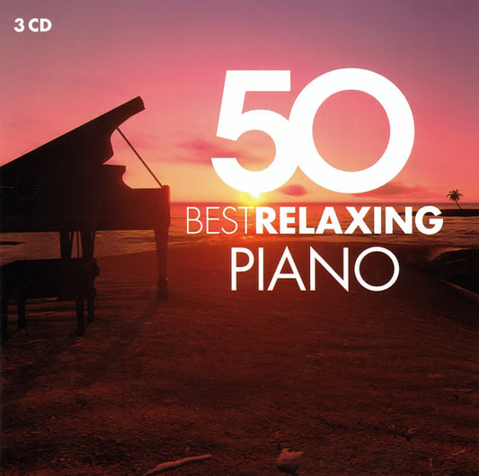 VARIOUS - 50 BEST RELAXING PIANO : 3CD SET - CD