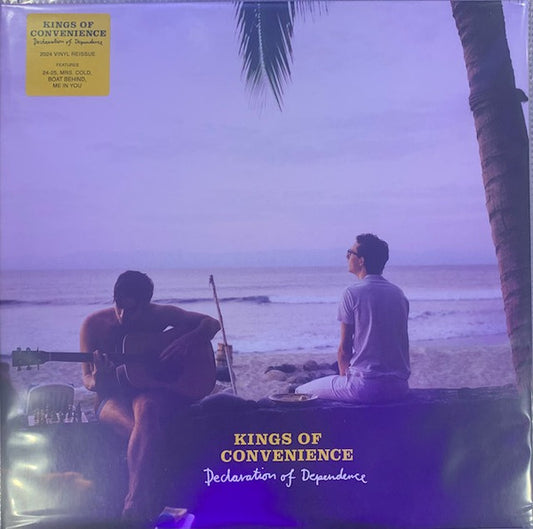 KINGS OF CONVENIENCE - DECLARATION OF DEPENDENCE : 2024 REISSUE - LP