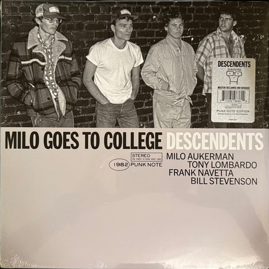 DESCENDENTS - MILO GOES TO COLLEGE : PUNK NOTE EDITION - LP