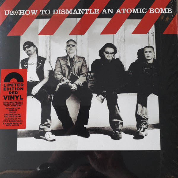 U2 - HOW TO DISMANTLE AN ATOMIC BOMB : RED - LP