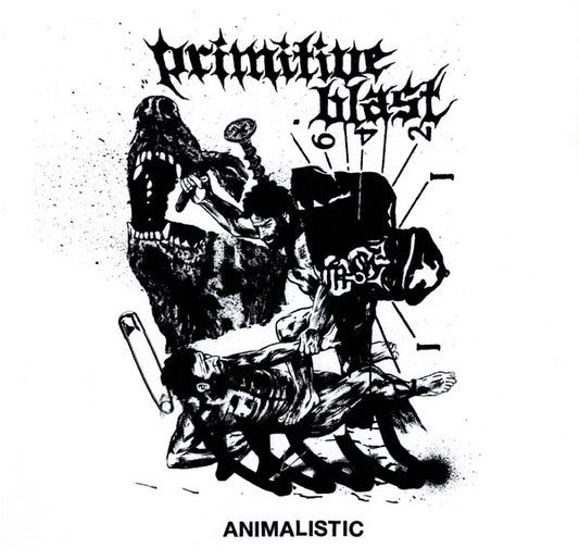 PRIMITIVE BLAST - ANIMALISTIC : GOLD VINYL - 7