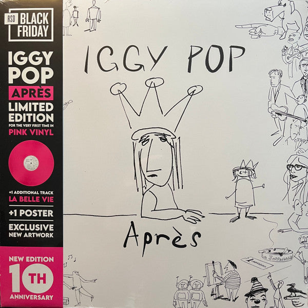 POP, IGGY - APRES: DELUXE PINK VINYL - LP
