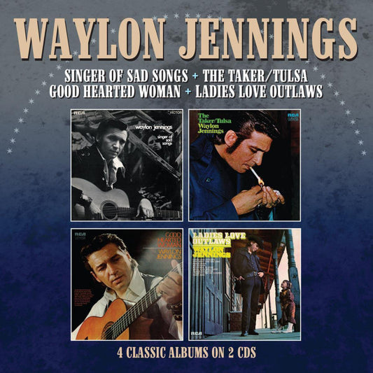 JENNINGS, WAYLON - SINGER OF SAD SONGS/TAKER-TULSA..: 2CD - CD