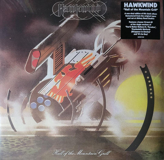 HAWKWIND - HALL OF THE MOUNTAIN GRIL + 4 : 2LP SET - LP