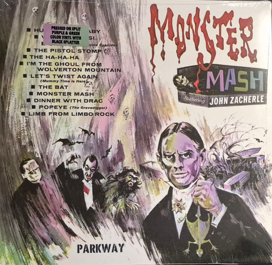 ZACHERLE, JOHN - MONSTER MASH: SPLATTER VINYL - LP