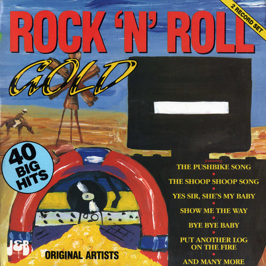VARIOUS - ROCK 'N' ROLL GOLD (2LP) - LP