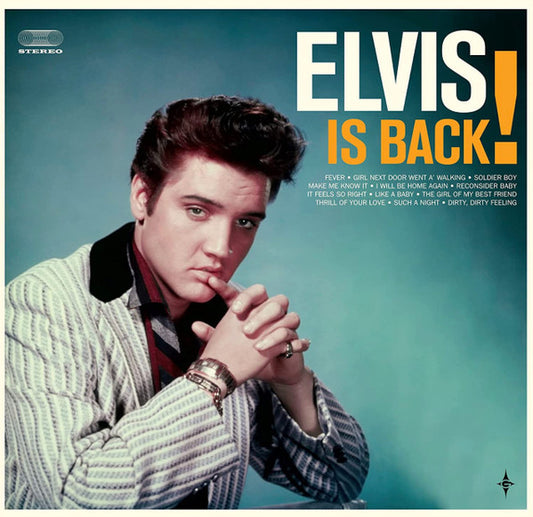 PRESLEY, ELVIS - ELVIS IS BACK!: LP + COLOURED 7 INCH - LP
