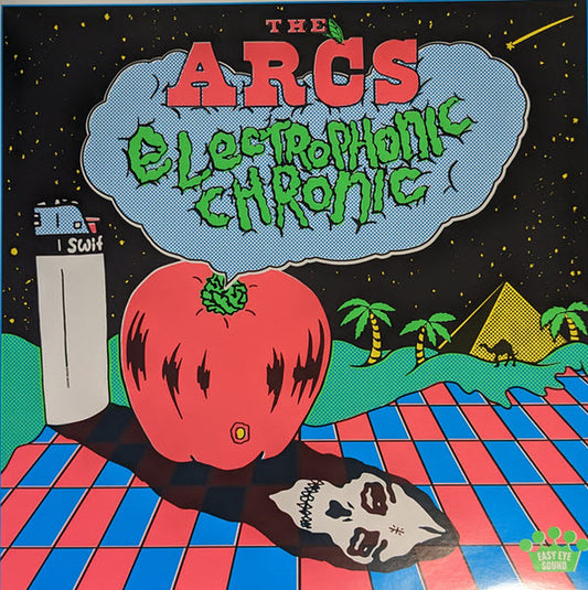 ARCS - ELECTROPHONIC CHRONIC : CLEAR W/BLACK - LP