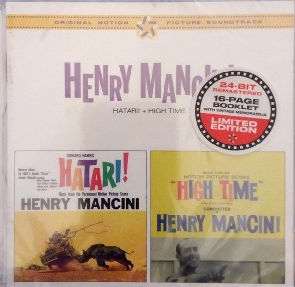 HATARI! + HIGH TIME - SOUNDTRACK (HENRY MANCINI) - CD