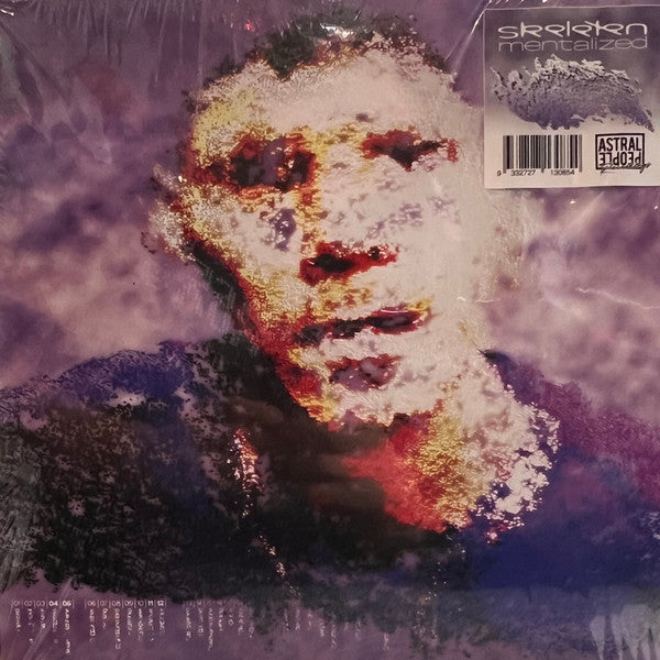 SKELETEN - MENTALIZED : MILKY CLEAR TRANSPARENT - LP