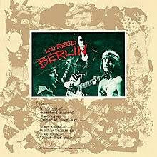 REED, LOU - BERLIN : LOU REED REMASTER - LP