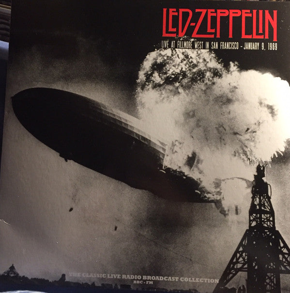LED ZEPPELIN - LIVE AT FILLMORE WEST 1969 : RED VINYL - LP