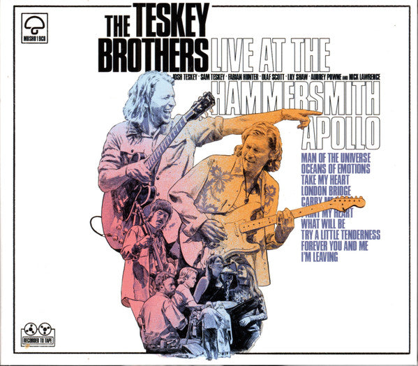 TESKEY BROTHERS - LIVE AT THE HAMMERSMITH APOLLO - CD