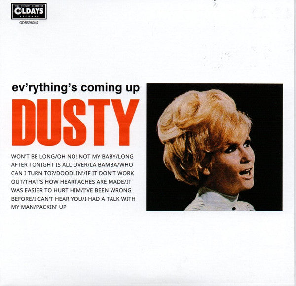 SPRINGFIELD, DUSTY - EV'RYTHING'S COMING UP DUSTY + 2 - CD