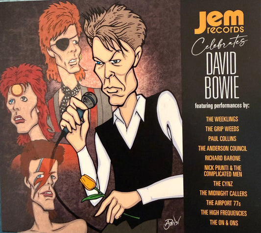 BOWIE, DAVID / VARIOUS - JEM RECORDS CELEBRATES DAVID BOWIE - CD