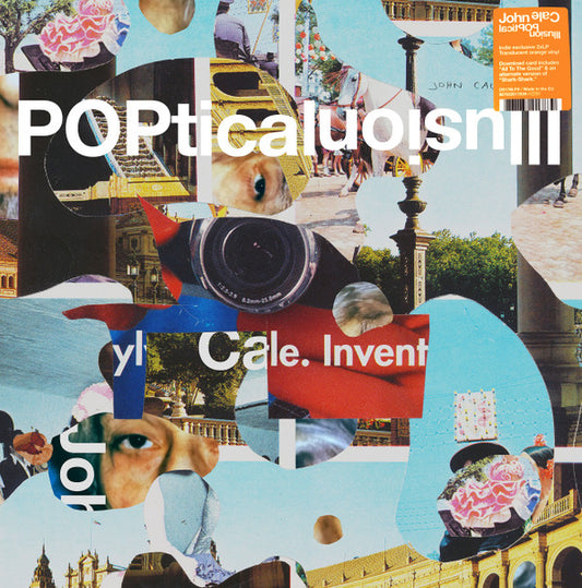 CALE, JOHN - POPTICAL ILLUSION : ORANGE VINYL (2LP) - LP