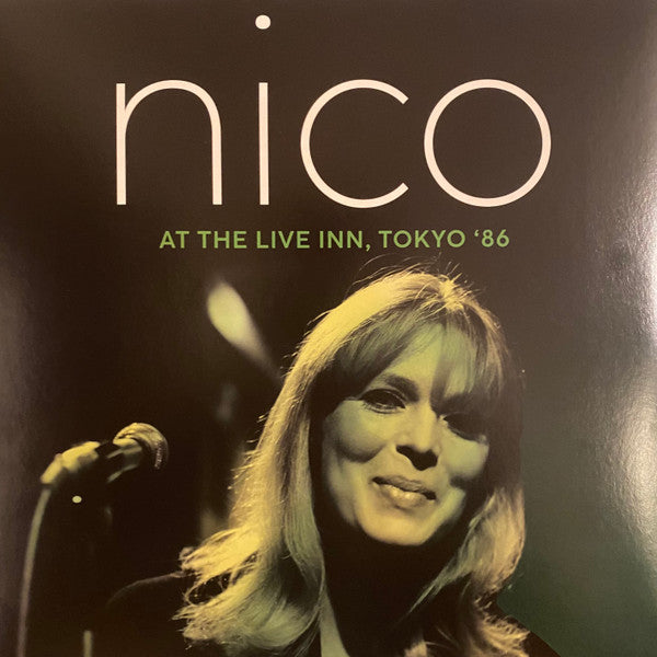 NICO - AT THE LIVE INN, TOKYO '86: CLEAR - LP