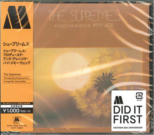 SUPREMES - PRODUCED & ARRANGED BY JIMMY WEBB - CD