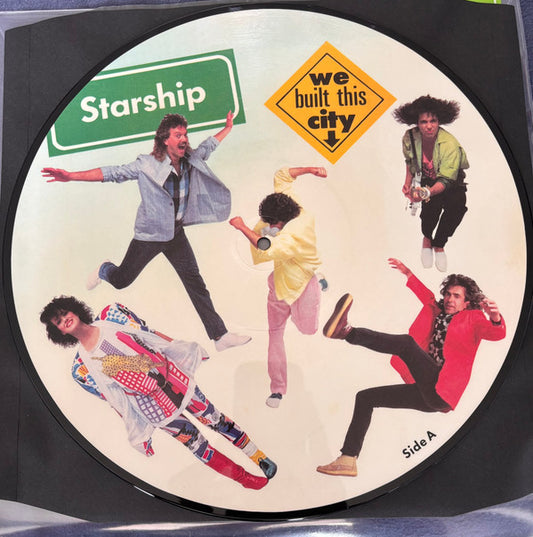 STARSHIP - WE BUILT THIS CITY : PICTURE DISC - 12