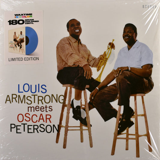 ARMSTRONG, LOUIS - MEETS OSCAR PETERSON : 180G COLOURED VIN - LP