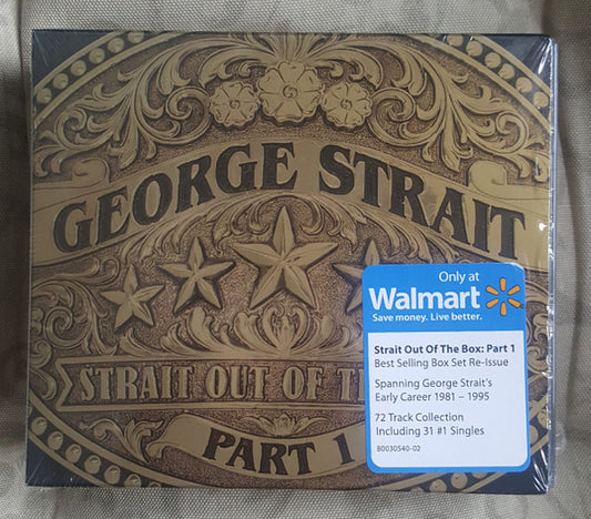 STRAIT, GEORGE - STRAIT OUT OF THE BOX PART 1: 4CD SET - CD