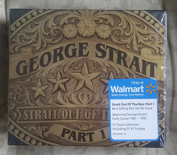 STRAIT, GEORGE - STRAIT OUT OF THE BOX PART 1: 4CD SET - CD