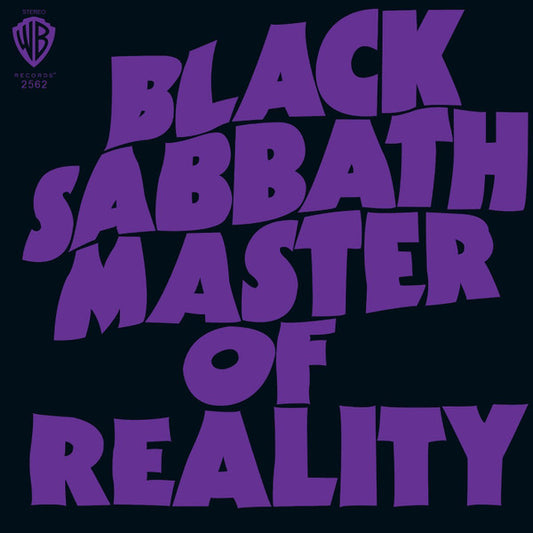 BLACK SABBATH - MASTER OF REALITY : 180 GRAM WARNER US - LP