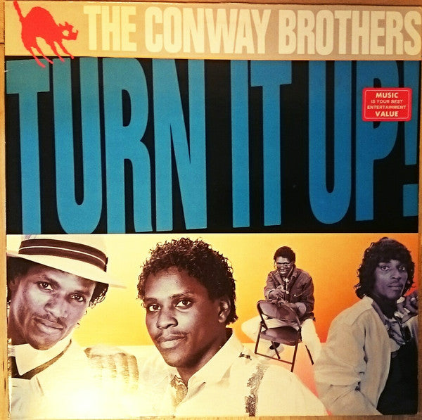 CONWAY BROTHERS - TURN IT UP! (UK PRESS) - LP