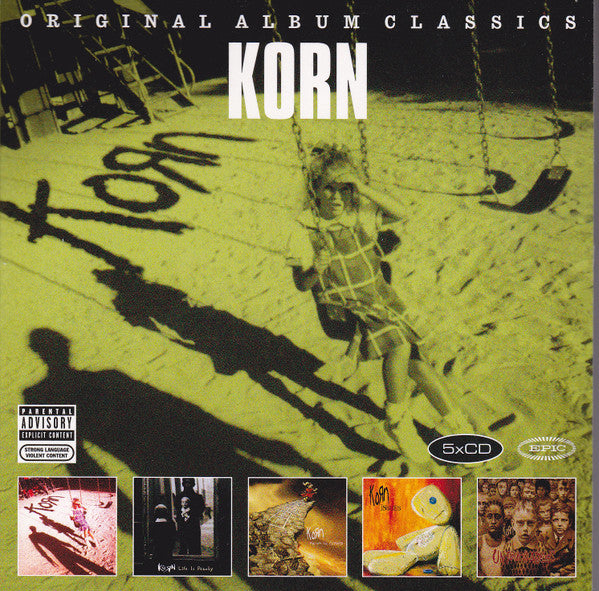 KORN - ORIGINAL ALBUM CLASSICS : 5CD SET - CD