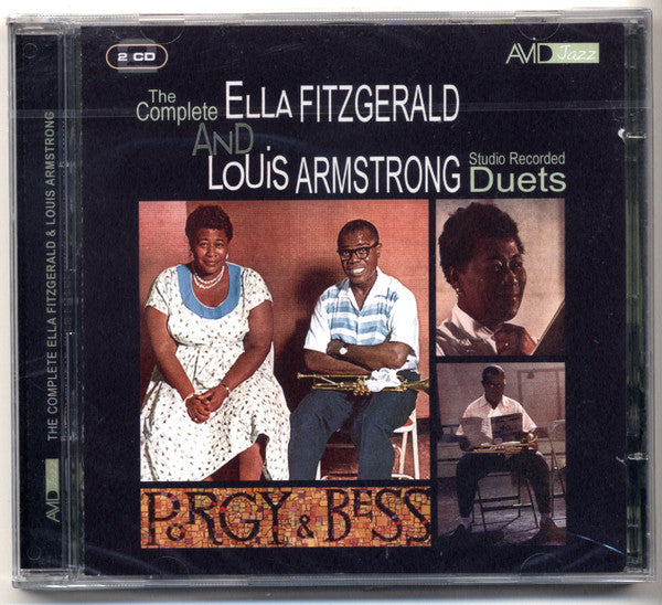FITZGERALD, ELLA & LOUIS ARMSTRONG - COMPLETE STUDIO RECORDED DUETS : 2CD - CD
