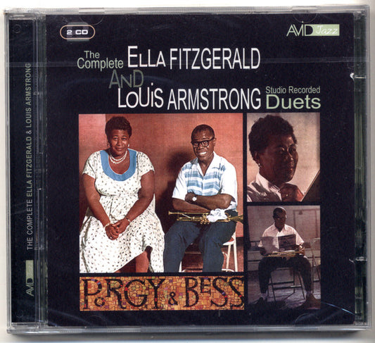 FITZGERALD, ELLA & LOUIS ARMSTRONG - COMPLETE STUDIO RECORDED DUETS : 2CD - CD