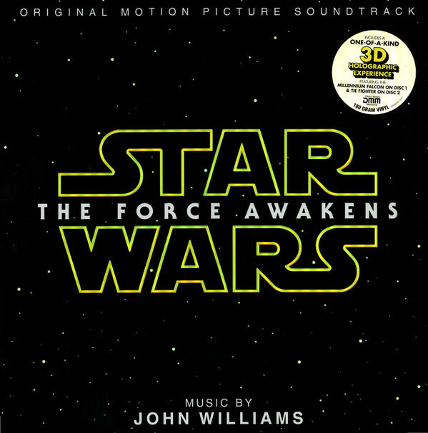 STAR WARS : FORCE AWAKENS - SOUNDTRACK : HOLOGRAPHIC VINYL - LP