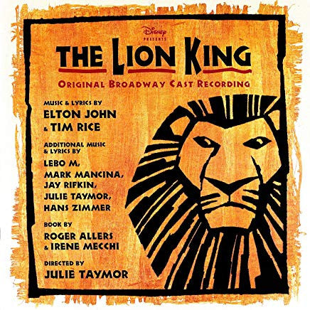 LION KING - ORIGINAL BROADWAY CAST RECORDING - CD