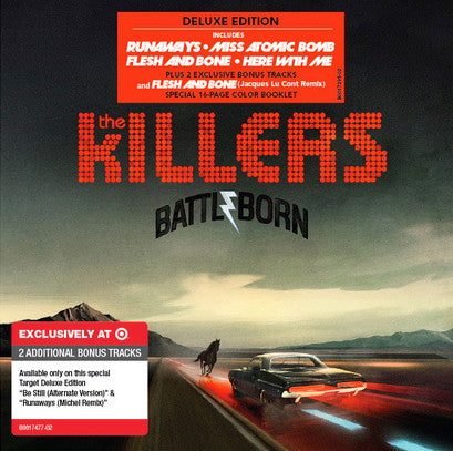 KILLERS - BATTLE BORN : DELUXE EDITION + 5 BONUS - CD